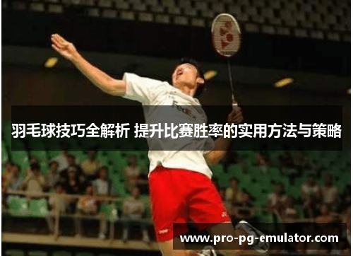 羽毛球技巧全解析 提升比赛胜率的实用方法与策略
